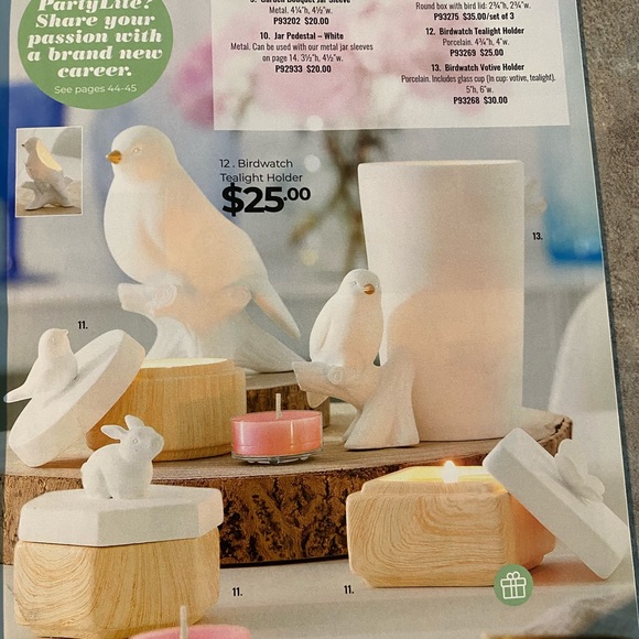 Bird watch votive holder - Picture 5 of 5